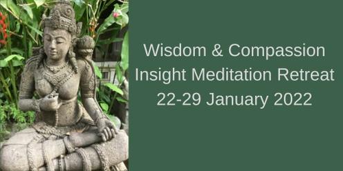 Wisdom & Compassion Insight Meditation Retreat
