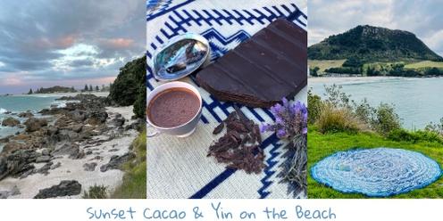 Sunset Cacao Ceremony & Yin on the Beach